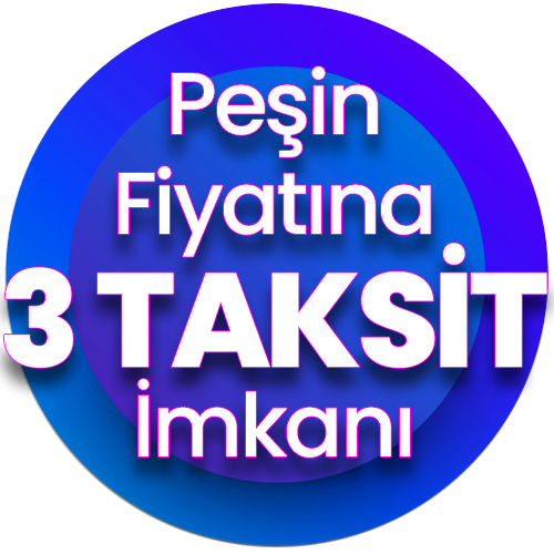 Peşin Fiyata 3 Taksit