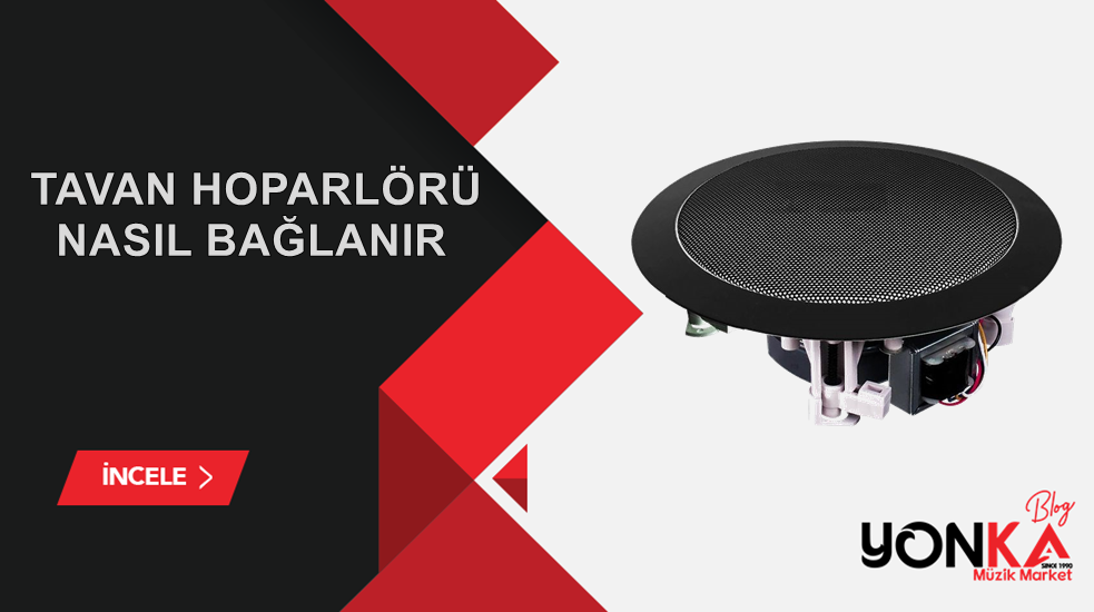 Tavan Hoparlörü Nasıl Bağlanır ?