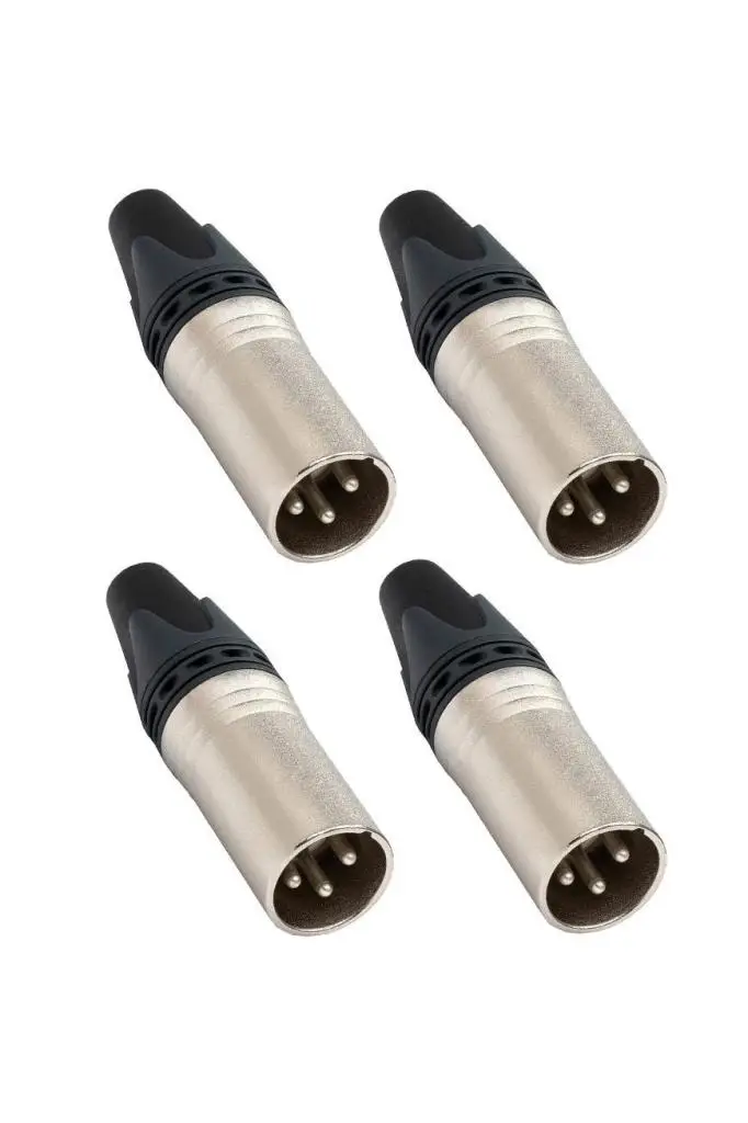 Hepa Merz SFC-M11-4X 3 Pinli XLR Konnektör (4 ADET)