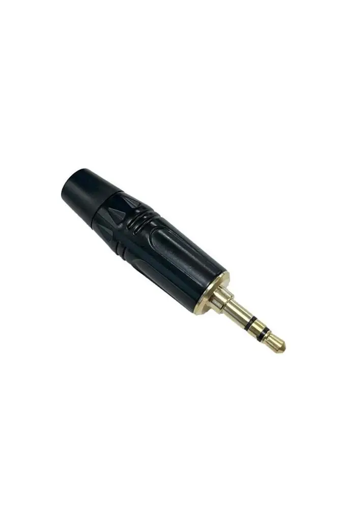 Hepa Merz SFC-S36 3.5MM Altın uçlu Stereo Siyah Jack (3.5 mm Stereo Jak)