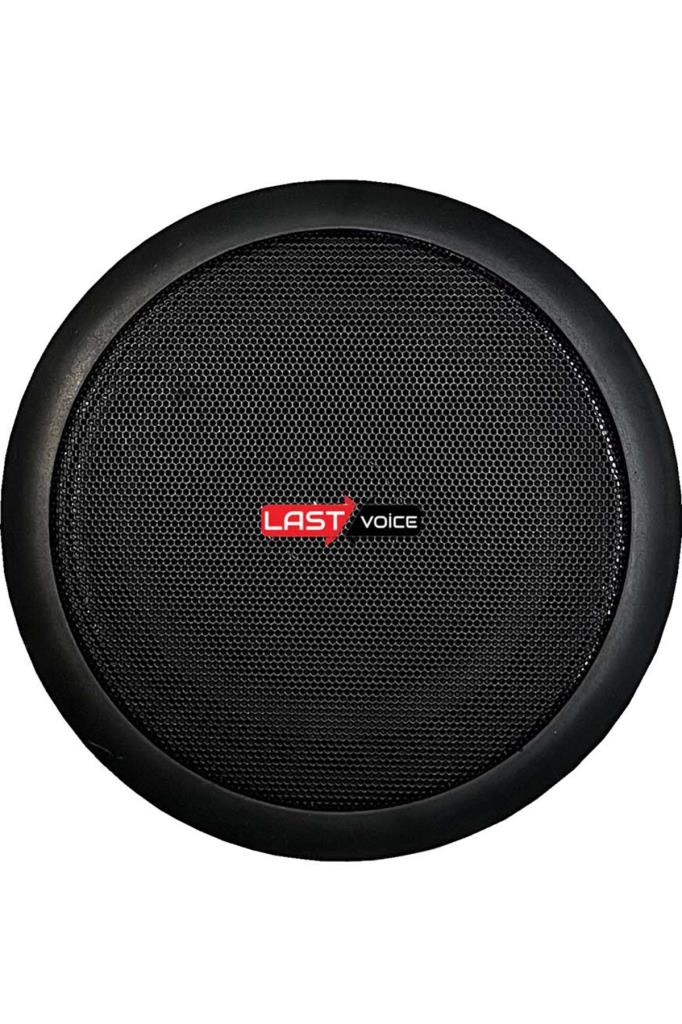 Lastvoice Black Small-2 Tavan Hoparlör ve Anfi Ses Sistemi Paketi