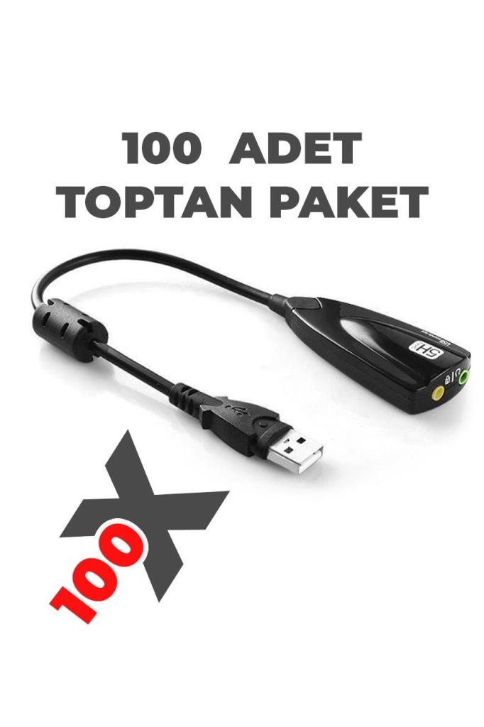 Lastvoice Card-01X Ses Kartı 7.1 Mini Usb 3.5 Girişli (100 ADET TOPTAN PAKET)