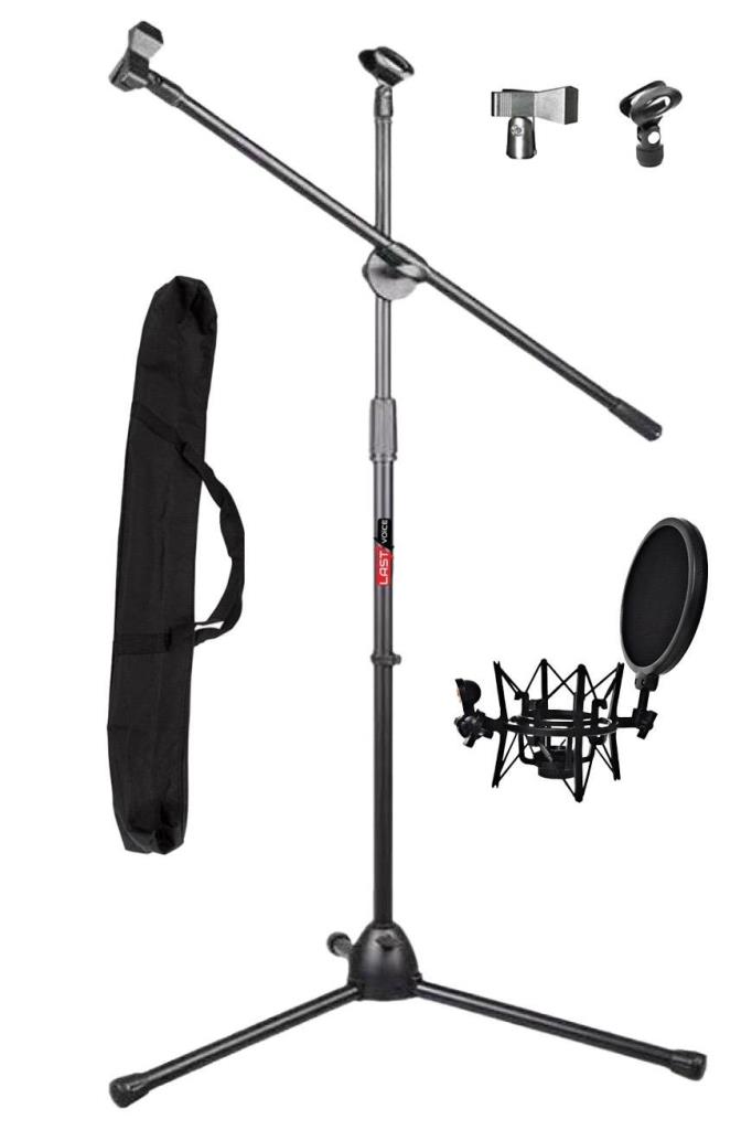 Lastvoice Ms06-SH101CS Mikrofon Standı + Filtreli Shock Mount Seti Çantalı