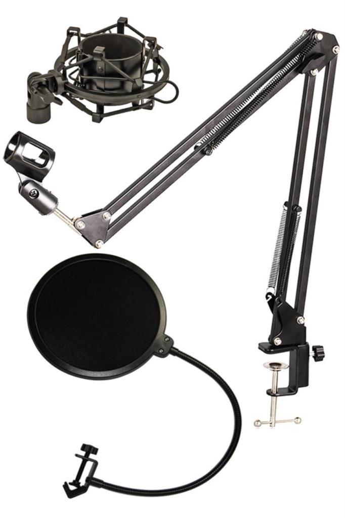 Lastvoice Nb39 Mikrofon Standı + Pop Filter + Shock Mount