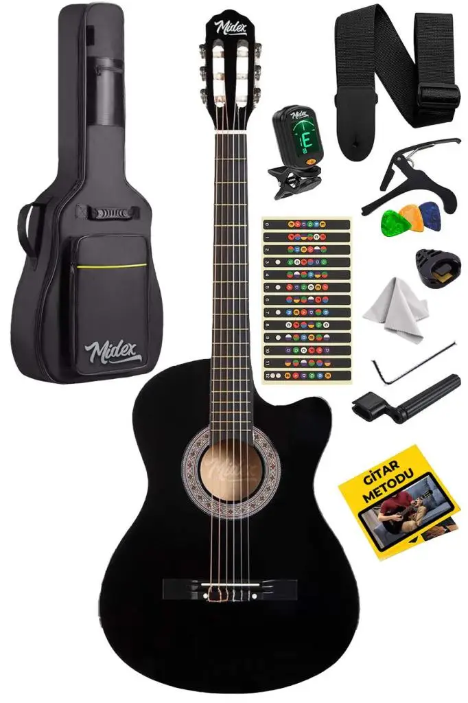 Midex CG-390BK-OUT Klasik Gitar (OUTLET)