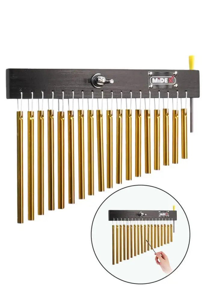 Midex Ch-18 Bar Chimes 18-Bar Çan Perküsyon Aleti (18 Ton)