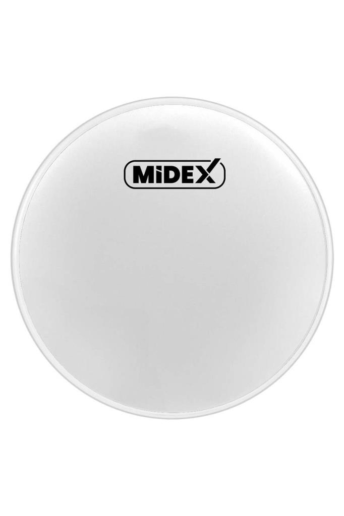 Midex DR-13WH Beyaz Renk 13 İnç Tom Bateri Davul Derisi Drumhead 13'' inch (33.02 cm)