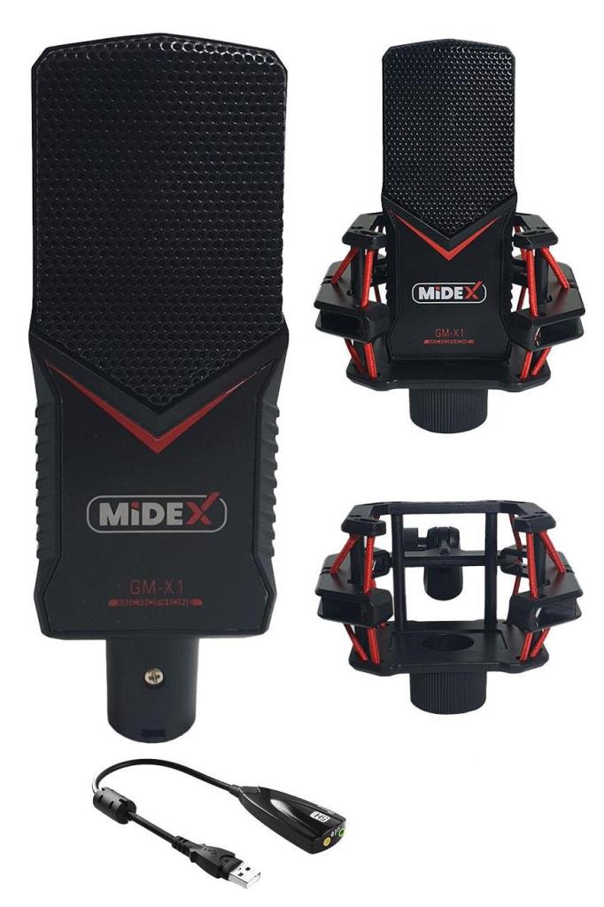 Midex Gaming GMX1 Oyuncu Mikrofonu Tak Çalıştır Oyun Mikrofonu