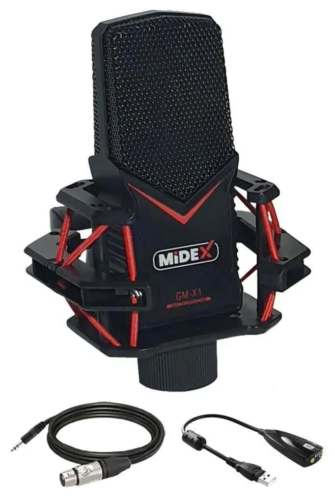 Midex GMX-1 Condenser Stüdyo Mikrofonu (PC ve Telefon)