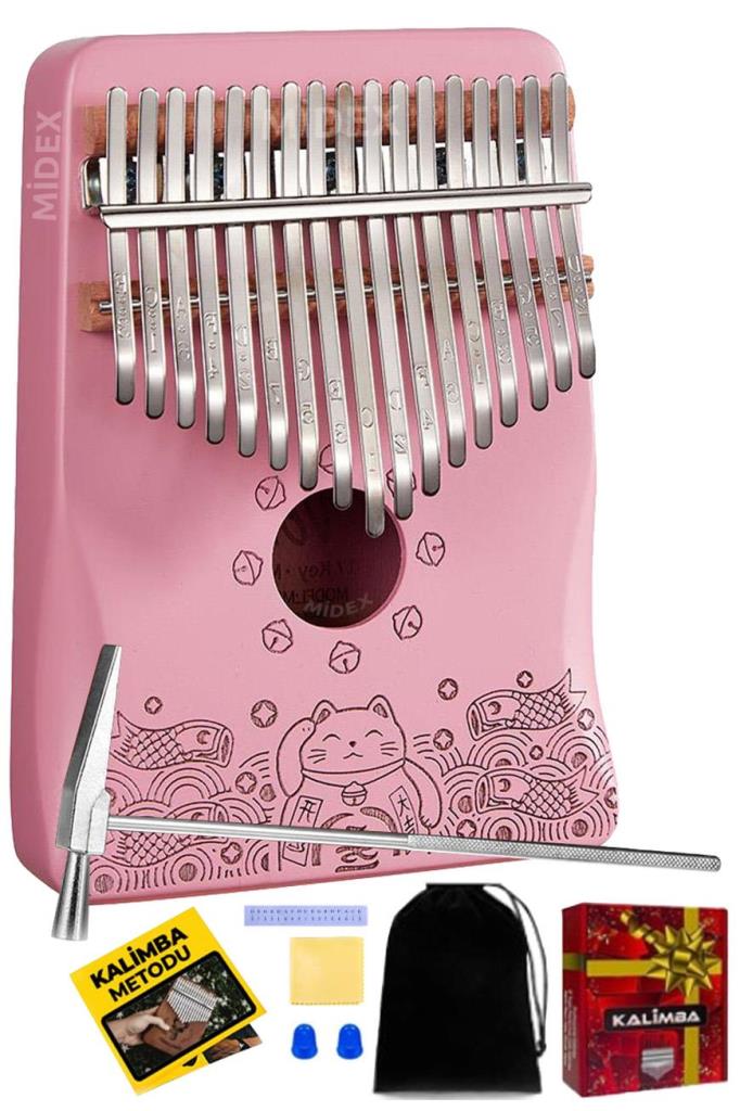 https://www.yonkamuzikmarket.com/midex-klx-350-pembe-kalimba-gercek-agac-17-tuslu-full-set