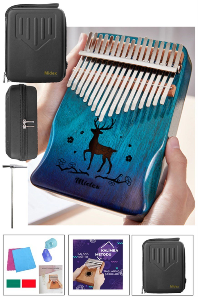 https://www.yonkamuzikmarket.com/midex-klx-511cs-gigbagli-hakiki-agac-geyik-desenli-kalimba-17-tuslu-full-set