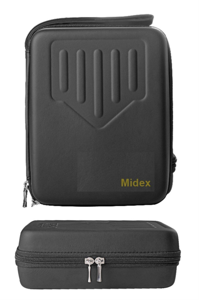 Midex KLX-511CS GİGBAGLİ Hakiki Ağaç Geyik Desenli Kalimba 17 Tuşlu Full Set