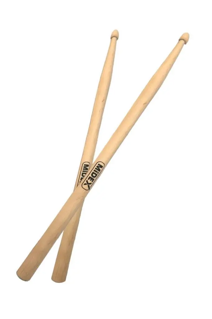 Midex Maple-100-5A Ahşap Akça Ağaç Bateri Baget Davul Bageti 5A Drumsticks (1 Çift)