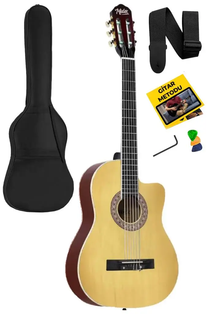 Midex MGX-100NT-OUT Üst Seviye Klasik Gitar 4/4 (OUTLET)