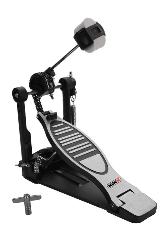 Midex PD-08 Kaliteli Bateri Davul Single Kick Pedalı