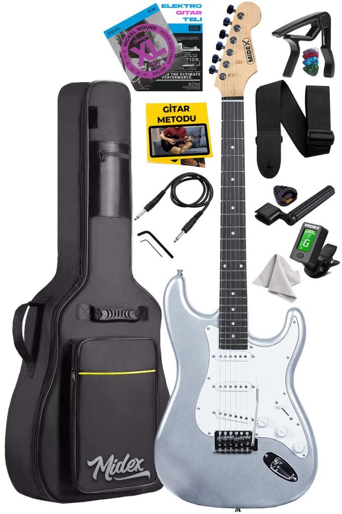 https://www.yonkamuzikmarket.com/midex-rph-30sl-gul-klavye-silver-strat-kasa-sss-elektro-gitar-seti