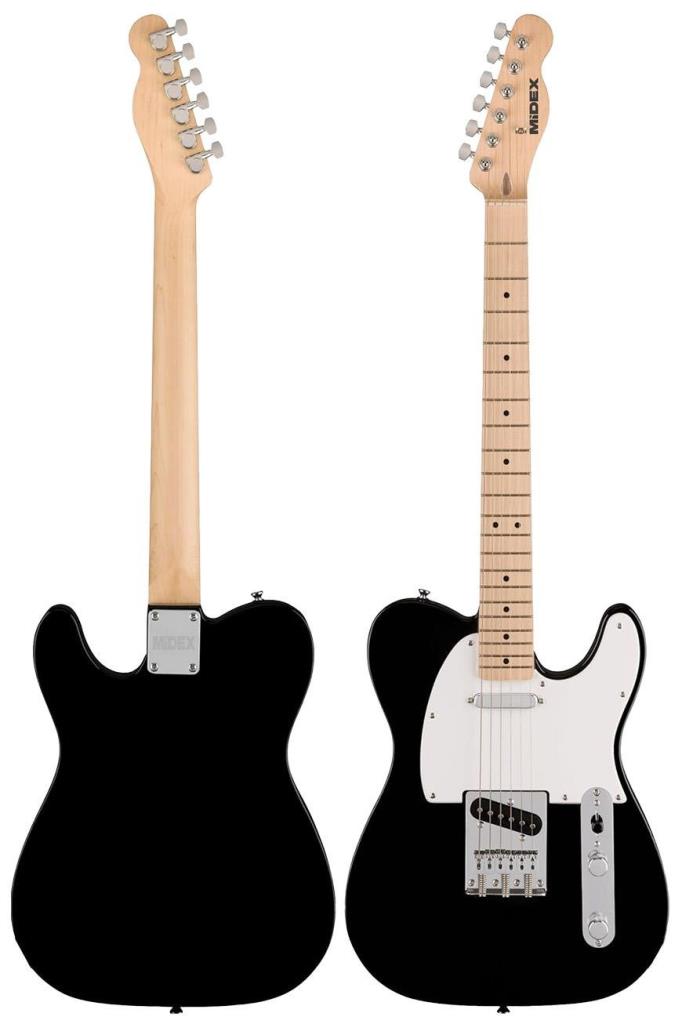 Midex TLX-50WB Tele Kasa Maple Klavye 2 Single-Coil Manyetik Elektro Gitar