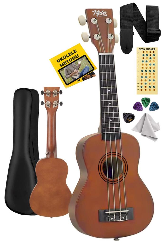 https://www.yonkamuzikmarket.com/midex-ukx-233m-kahverengi-concert-ukulele-aski-canta-metod-pena