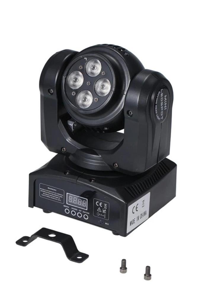 Quenlite Wash-207 DMX 512 Moving Head Hareketli Robot Sahne Işık Sistemi 70W RGBW